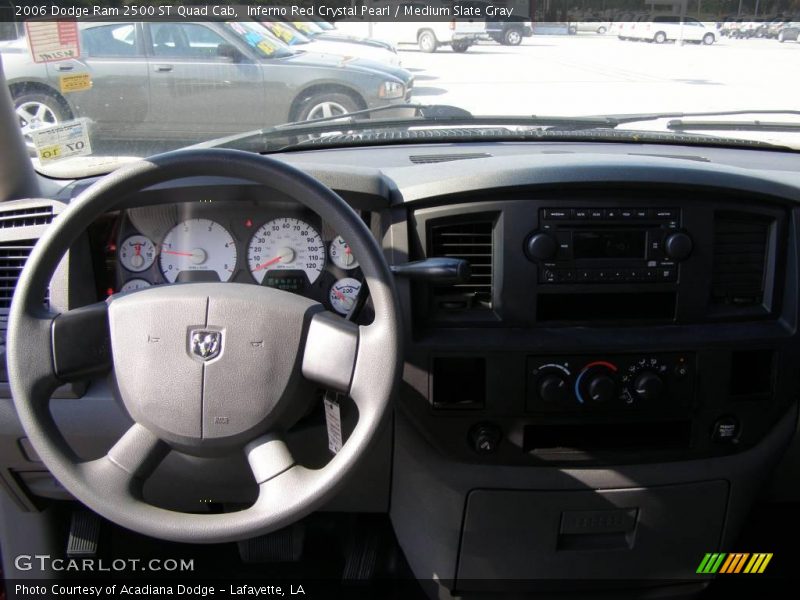 Inferno Red Crystal Pearl / Medium Slate Gray 2006 Dodge Ram 2500 ST Quad Cab