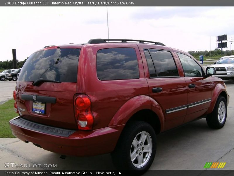 Inferno Red Crystal Pearl / Dark/Light Slate Gray 2008 Dodge Durango SLT
