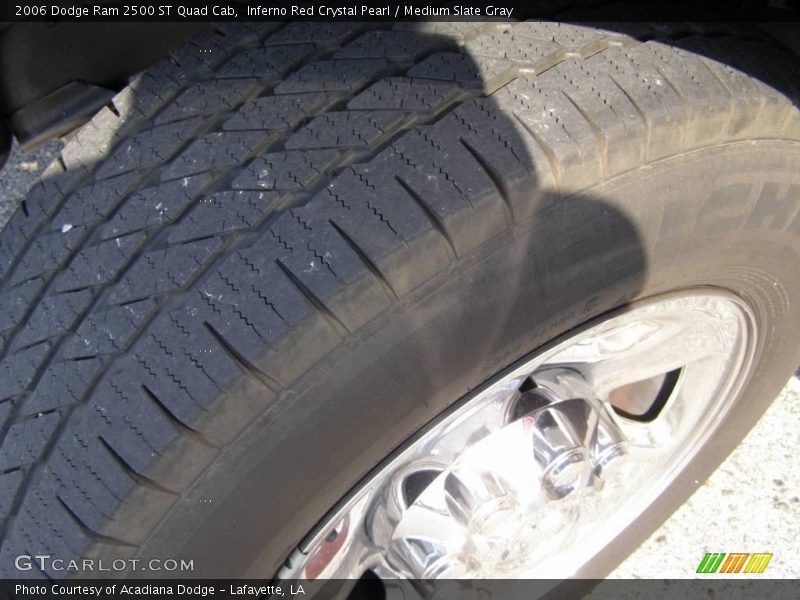 Inferno Red Crystal Pearl / Medium Slate Gray 2006 Dodge Ram 2500 ST Quad Cab
