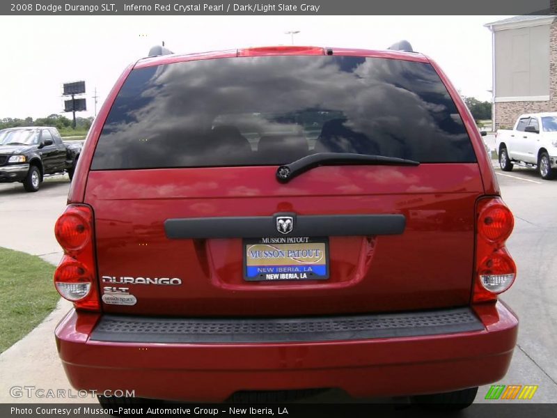 Inferno Red Crystal Pearl / Dark/Light Slate Gray 2008 Dodge Durango SLT