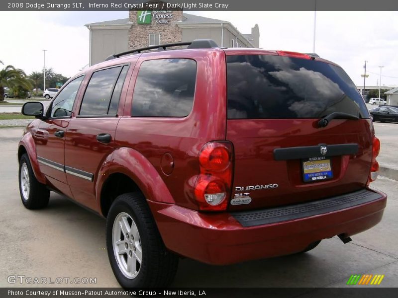 Inferno Red Crystal Pearl / Dark/Light Slate Gray 2008 Dodge Durango SLT