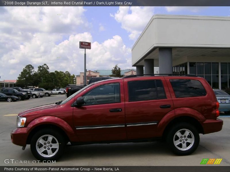 Inferno Red Crystal Pearl / Dark/Light Slate Gray 2008 Dodge Durango SLT