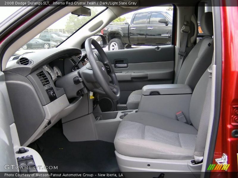 Inferno Red Crystal Pearl / Dark/Light Slate Gray 2008 Dodge Durango SLT