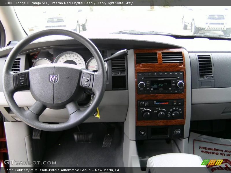 Inferno Red Crystal Pearl / Dark/Light Slate Gray 2008 Dodge Durango SLT