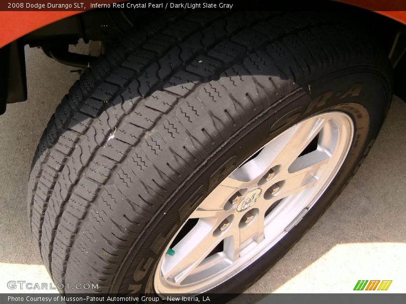 Inferno Red Crystal Pearl / Dark/Light Slate Gray 2008 Dodge Durango SLT