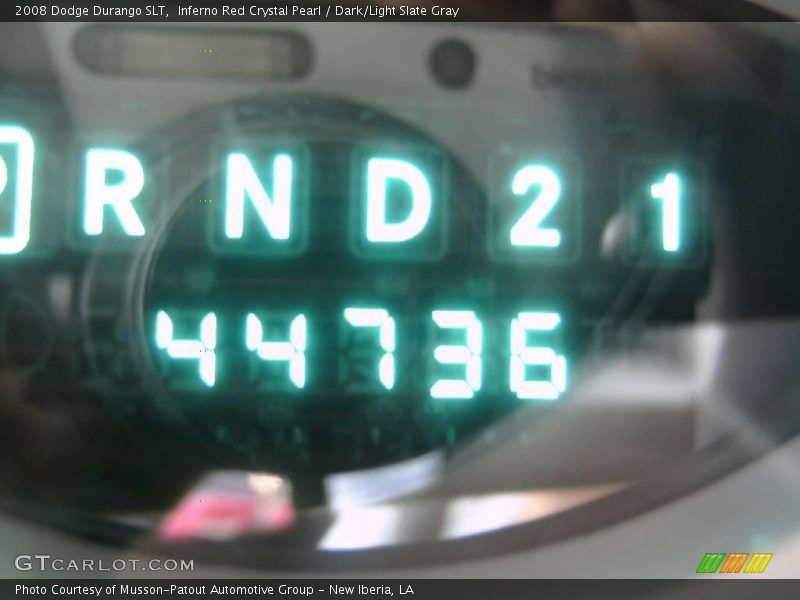 Inferno Red Crystal Pearl / Dark/Light Slate Gray 2008 Dodge Durango SLT
