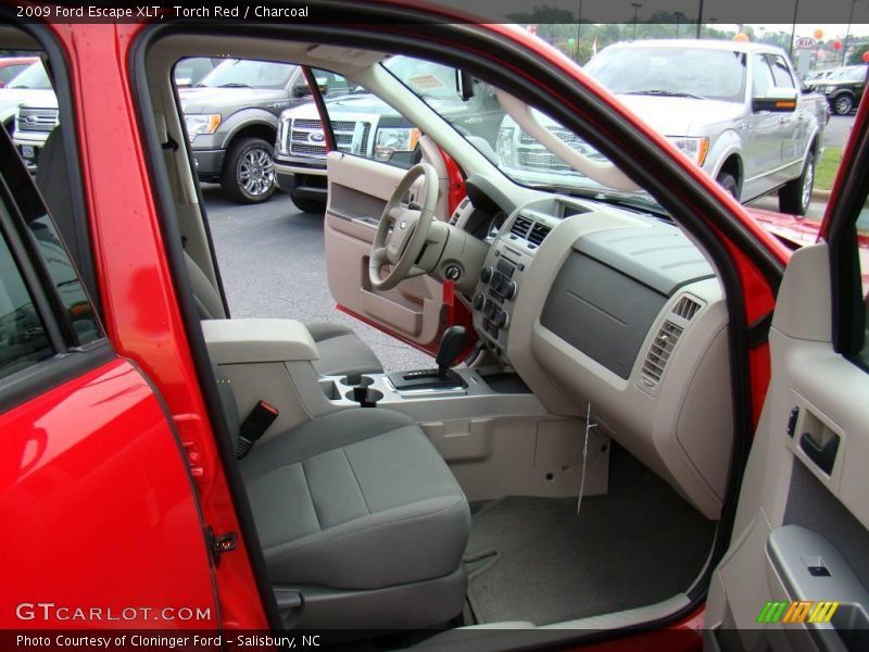 Torch Red / Charcoal 2009 Ford Escape XLT