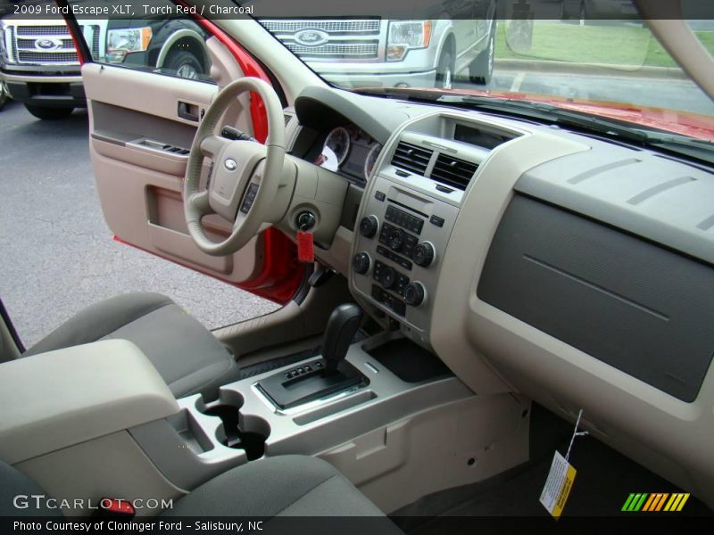 Torch Red / Charcoal 2009 Ford Escape XLT