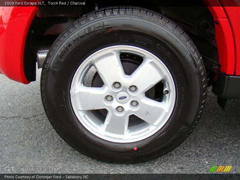 Torch Red / Charcoal 2009 Ford Escape XLT