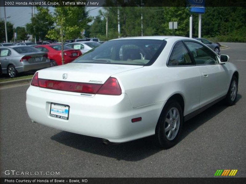 Taffeta White / Ivory 2002 Honda Accord SE Coupe