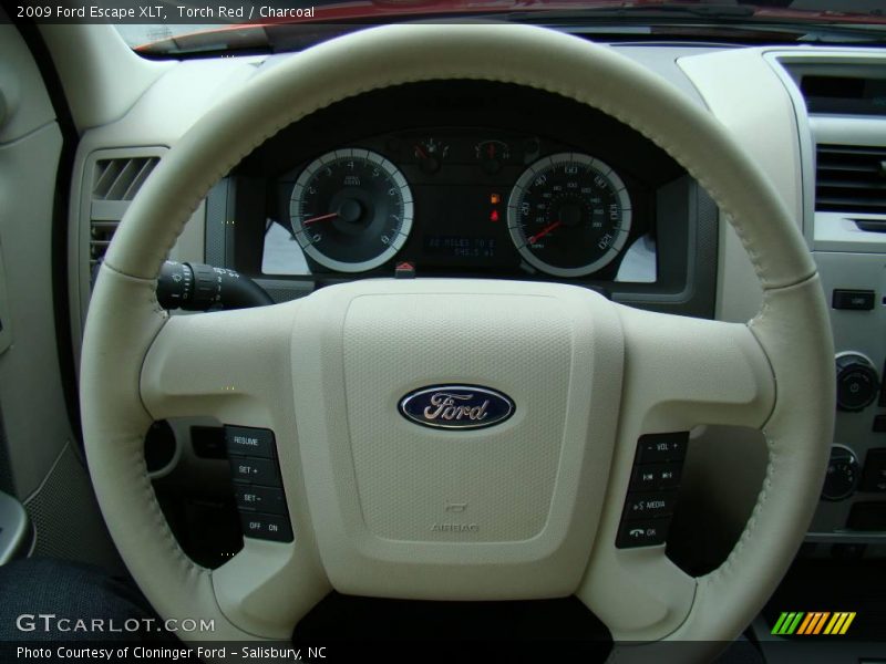 Torch Red / Charcoal 2009 Ford Escape XLT