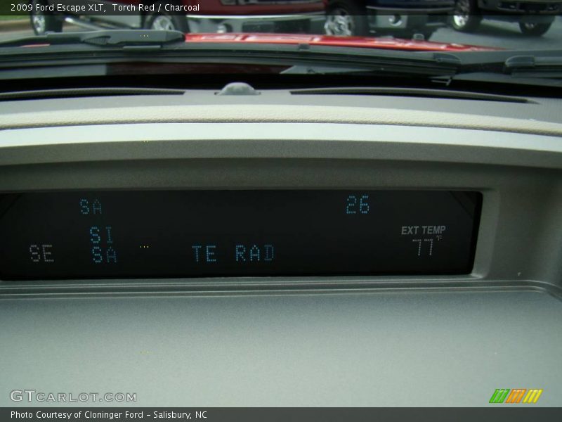 Torch Red / Charcoal 2009 Ford Escape XLT