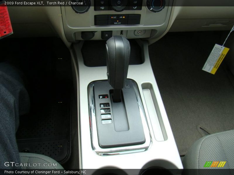 Torch Red / Charcoal 2009 Ford Escape XLT