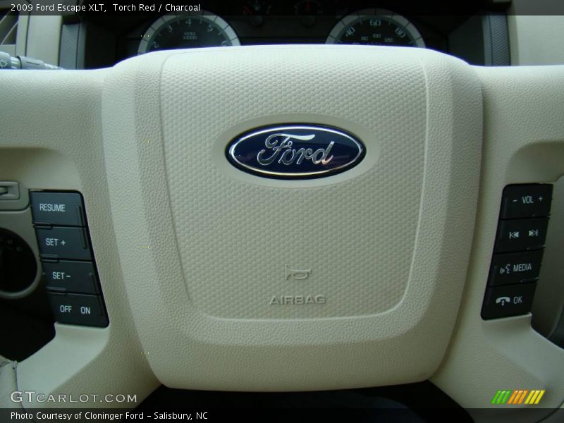 Torch Red / Charcoal 2009 Ford Escape XLT