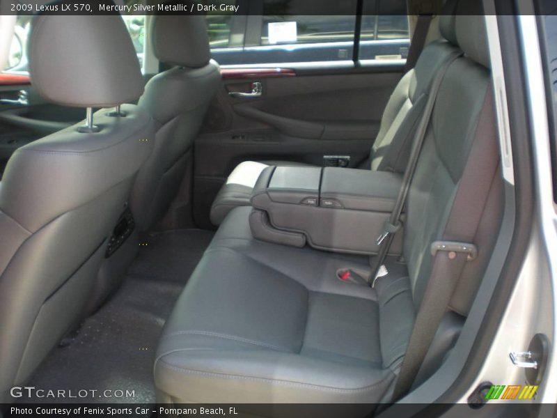 Mercury Silver Metallic / Dark Gray 2009 Lexus LX 570