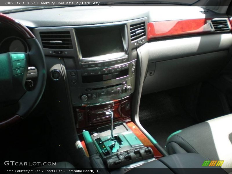 Mercury Silver Metallic / Dark Gray 2009 Lexus LX 570