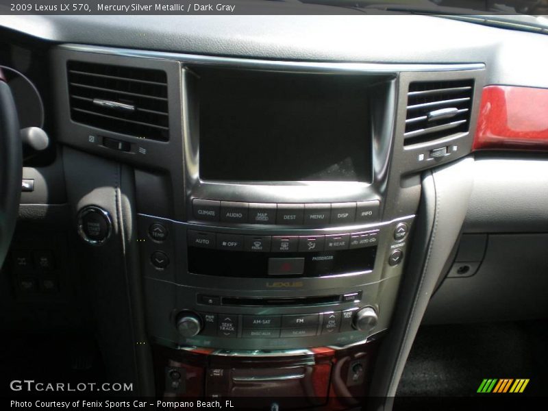 Mercury Silver Metallic / Dark Gray 2009 Lexus LX 570