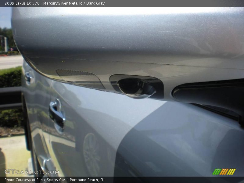 Mercury Silver Metallic / Dark Gray 2009 Lexus LX 570