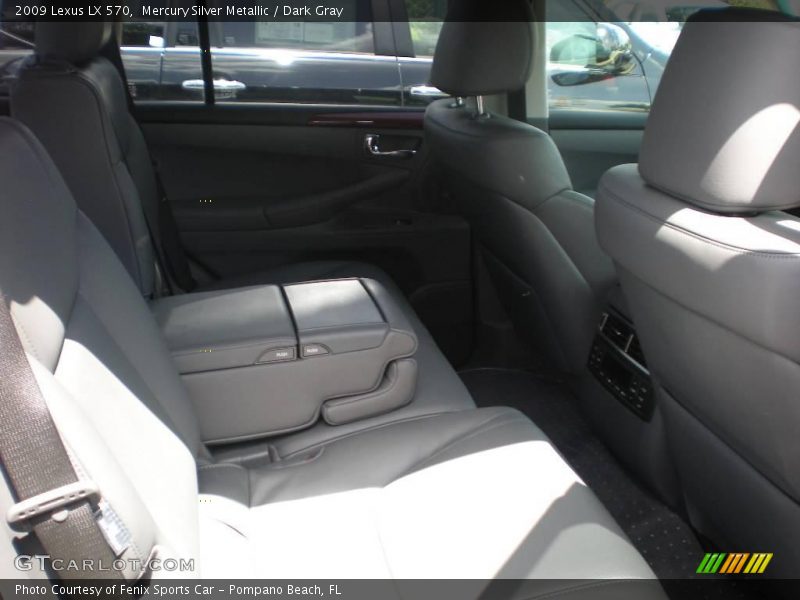 Mercury Silver Metallic / Dark Gray 2009 Lexus LX 570