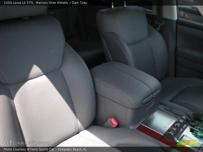 Mercury Silver Metallic / Dark Gray 2009 Lexus LX 570