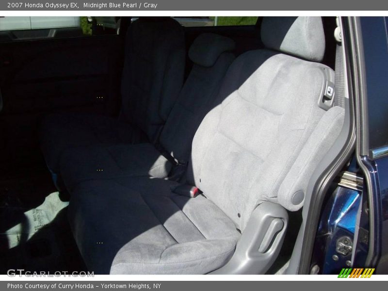 Midnight Blue Pearl / Gray 2007 Honda Odyssey EX