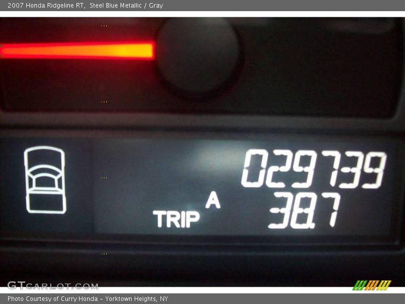 Steel Blue Metallic / Gray 2007 Honda Ridgeline RT