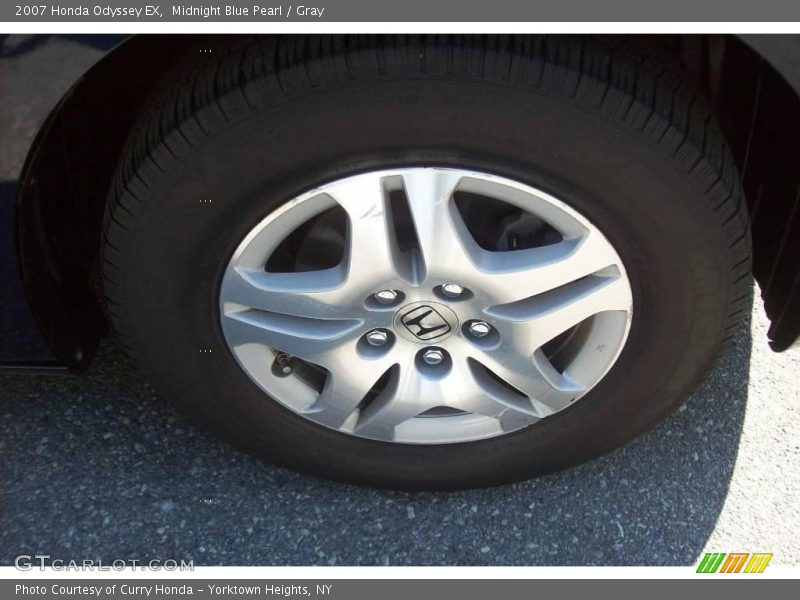 Midnight Blue Pearl / Gray 2007 Honda Odyssey EX