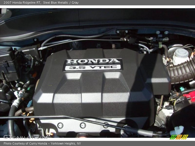 Steel Blue Metallic / Gray 2007 Honda Ridgeline RT
