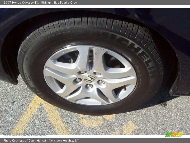 Midnight Blue Pearl / Gray 2007 Honda Odyssey EX
