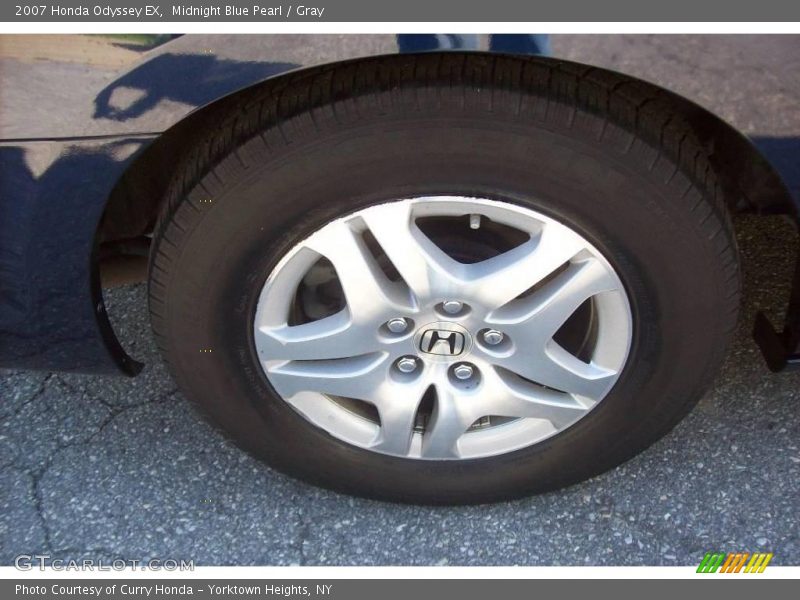 Midnight Blue Pearl / Gray 2007 Honda Odyssey EX