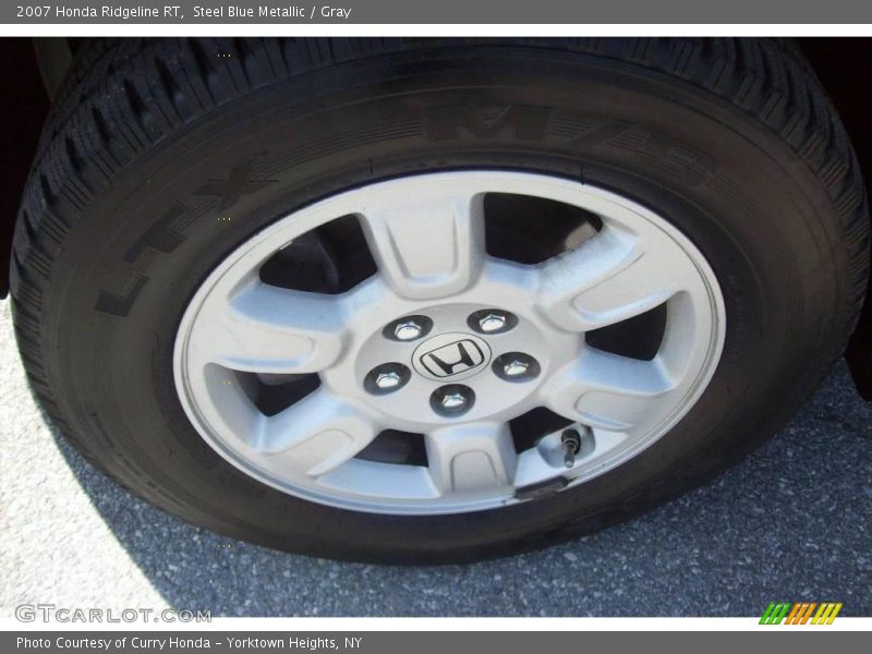 Steel Blue Metallic / Gray 2007 Honda Ridgeline RT
