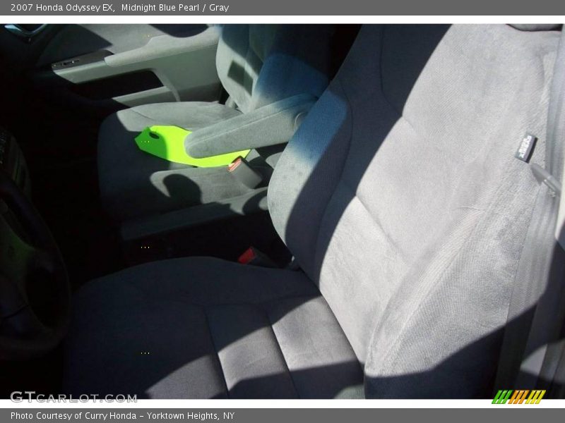 Midnight Blue Pearl / Gray 2007 Honda Odyssey EX