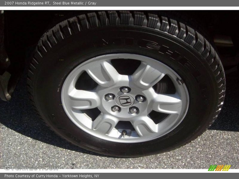 Steel Blue Metallic / Gray 2007 Honda Ridgeline RT
