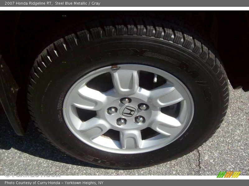 Steel Blue Metallic / Gray 2007 Honda Ridgeline RT