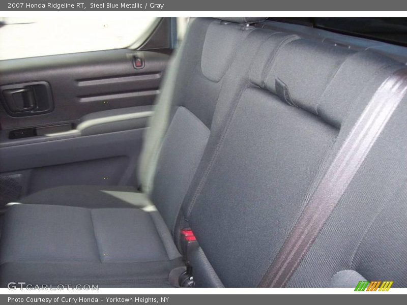 Steel Blue Metallic / Gray 2007 Honda Ridgeline RT