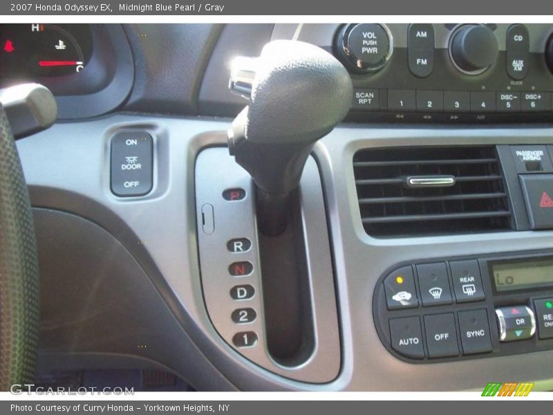 Midnight Blue Pearl / Gray 2007 Honda Odyssey EX