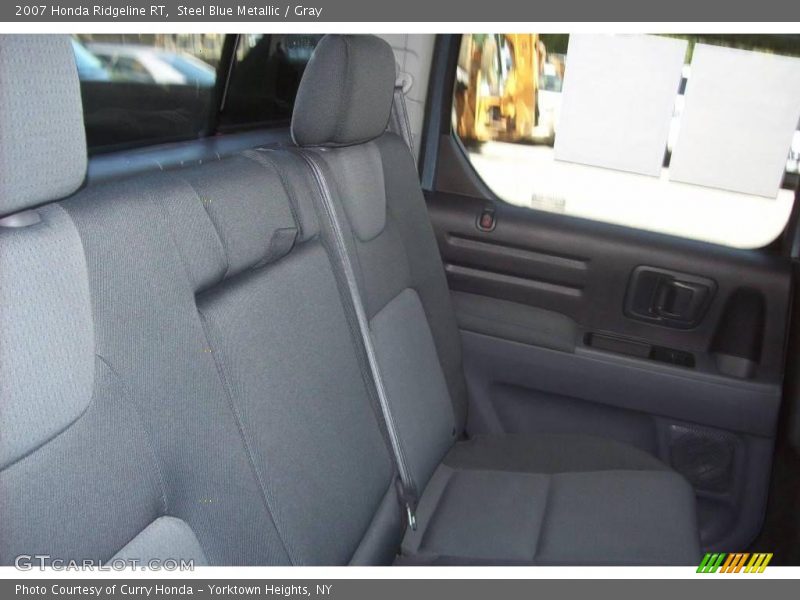 Steel Blue Metallic / Gray 2007 Honda Ridgeline RT