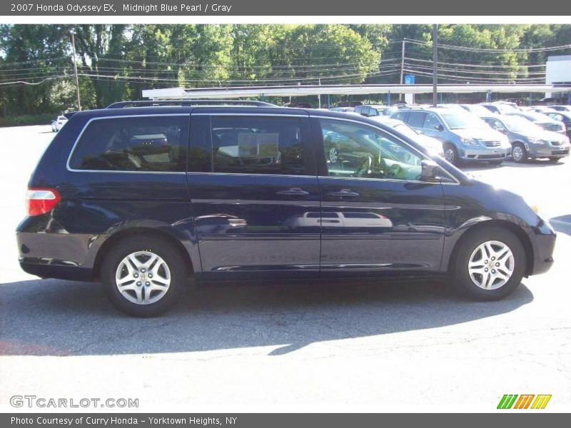 Midnight Blue Pearl / Gray 2007 Honda Odyssey EX