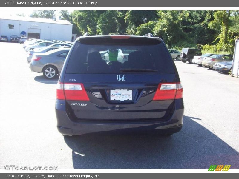 Midnight Blue Pearl / Gray 2007 Honda Odyssey EX