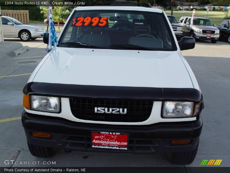 Cream White / Gray 1994 Isuzu Rodeo LS 4WD