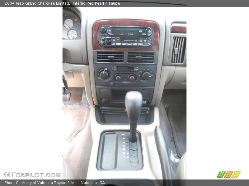 Inferno Red Pearl / Taupe 2004 Jeep Grand Cherokee Limited