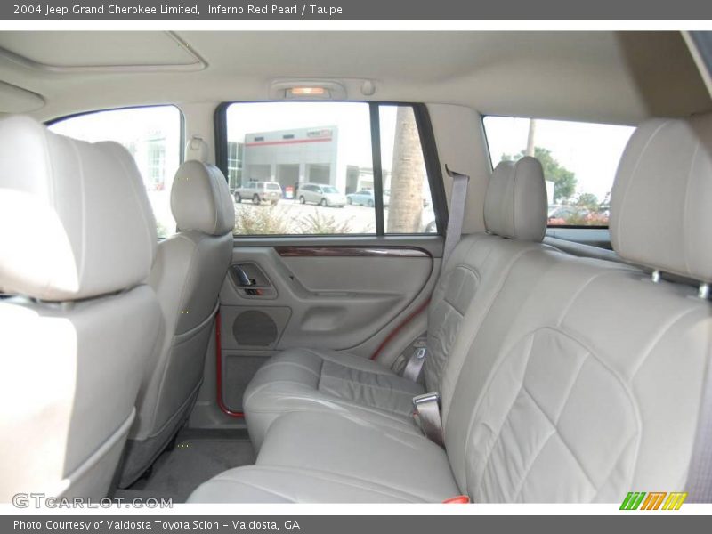 Inferno Red Pearl / Taupe 2004 Jeep Grand Cherokee Limited