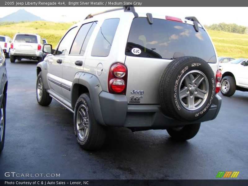 Bright Silver Metallic / Medium Slate Gray 2005 Jeep Liberty Renegade 4x4