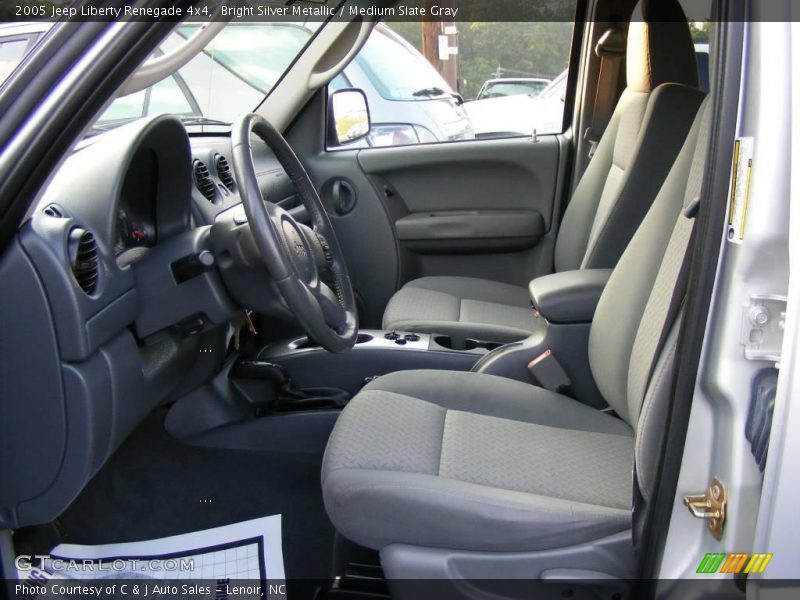 Bright Silver Metallic / Medium Slate Gray 2005 Jeep Liberty Renegade 4x4
