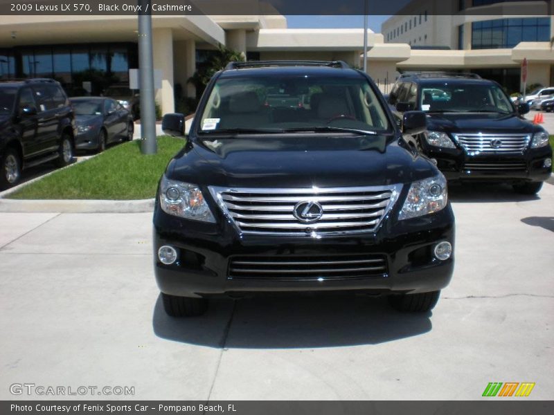 Black Onyx / Cashmere 2009 Lexus LX 570