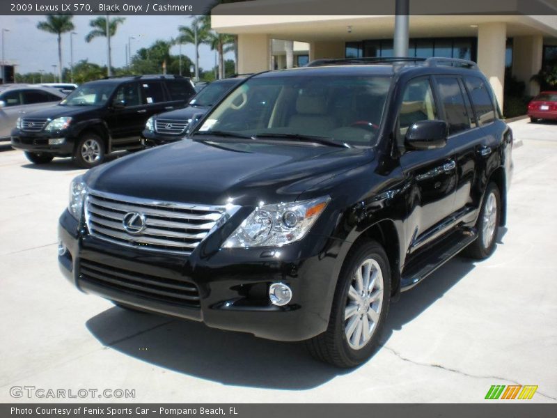 Black Onyx / Cashmere 2009 Lexus LX 570