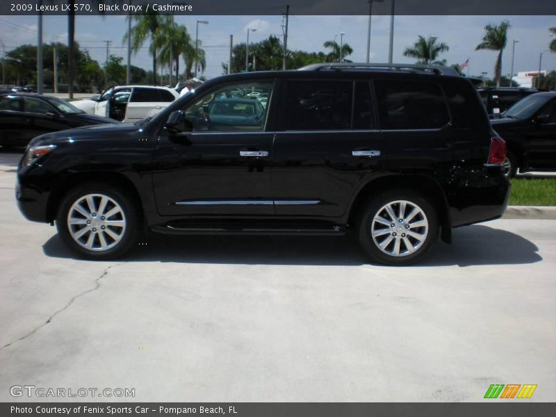 Black Onyx / Cashmere 2009 Lexus LX 570