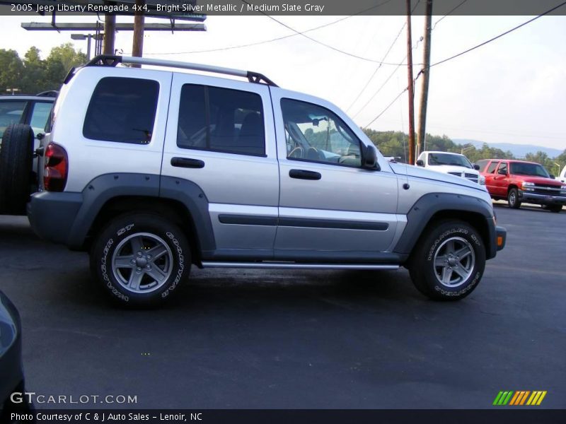 Bright Silver Metallic / Medium Slate Gray 2005 Jeep Liberty Renegade 4x4