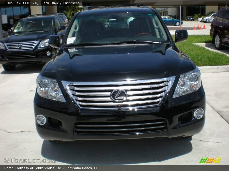 Black Onyx / Cashmere 2009 Lexus LX 570
