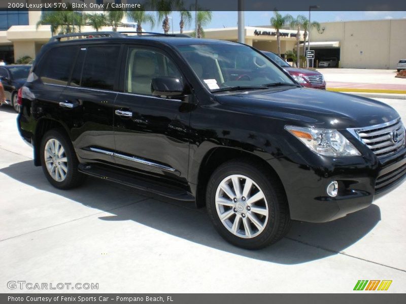 Black Onyx / Cashmere 2009 Lexus LX 570